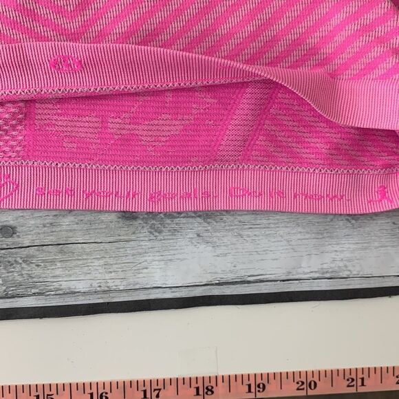 Lululemon Swiftly Tech Pink Color Change Long Sleeve Sz 6 - Picture 6 of 10
